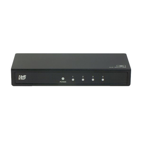 ラトックシステム 4K60Hz対応 1入力4出力 HDMI分配器 RS-HDSP4P-4KZ 送料無料！