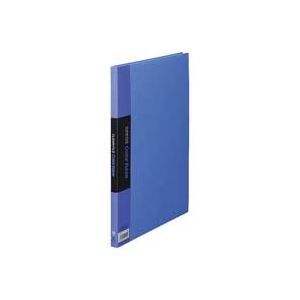 (業務用10セット) キングジム クリアファイル/ポケットファイル 【A4/タテ型】 固定式 20ポケット 132C ブルー(青