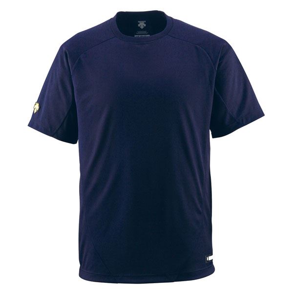 デサント（DESCENTE） ジュニアベースボールシャツ（Tネック） （野球） JDB200 Dネイビー 150