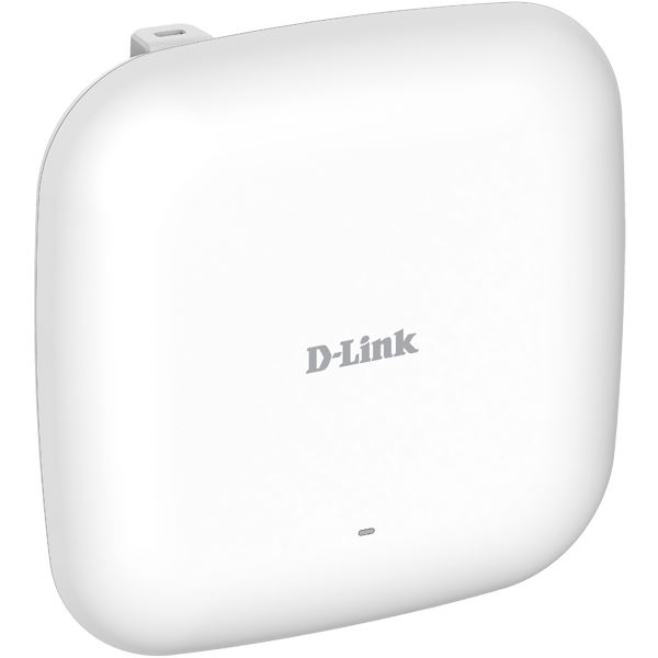 D-Link DAP-X2810スタンドアロンアクセスポイント、802.11a/b/g/n/ac/ax(2×2)、屋内用、PoE