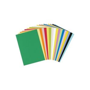 (業務用3セット)大王製紙 再生色画用紙/工作用紙 【八つ切り 100枚】 うすみずいろ 送料無料！