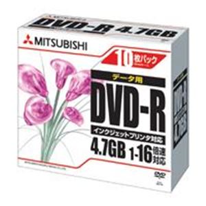 （まとめ）三菱化学 DVD-R (4.7GB) DHR47JPP10 10枚【×5セット】 送料無料！