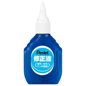 （まとめ） ぺんてる 修正液 油性・水性インキ両用 ZL1-WK 1本 【×10セット】 送料無料！