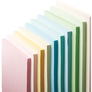 （まとめ） 長門屋商店 Color Paper B5 特厚口 クリーム ナ-4403 1冊（50枚） 【×20セット】 送料無料