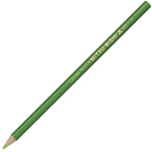 (業務用50セット) 三菱鉛筆 色鉛筆 K880.5 黄緑 12本入 送料無料！