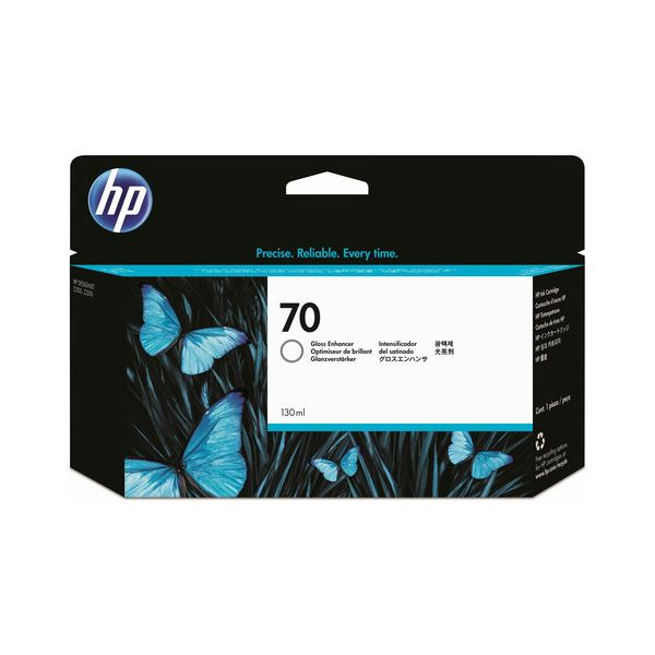 （まとめ） HP70 インクカートリッジ グロスエンハンサ 130ml 顔料系 C9459A 1個 【×3セット】 送料無料！