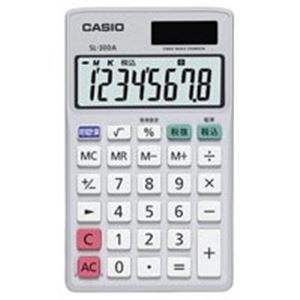 (業務用40セット) カシオ CASIO 手帳サイズ電卓 SL-300A-N 送料無料！