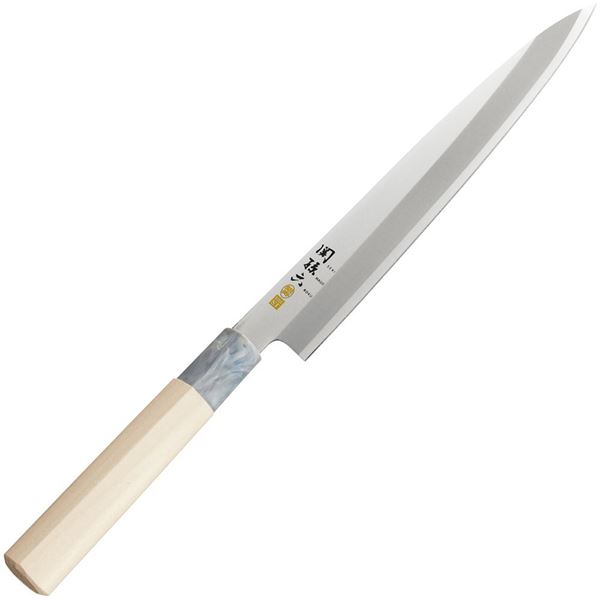 刺身包丁 【関孫六 銀寿 210mm】片刃付け 日本製 『貝印』