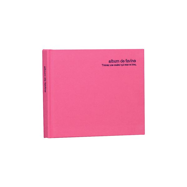 (業務用セット) ドゥファビネ ブックアルバム 写真 ミニ アH-MB-91-P ピンク【×5セット】 送料無料！