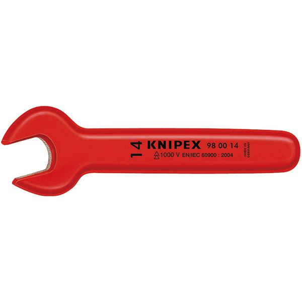 KNIPEX（クニペックス）9800-19 絶縁スパナ 1000V 送料込！