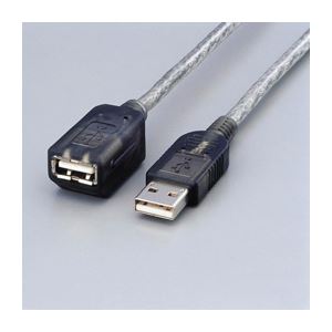 (まとめ)エレコム マグネット内蔵USB延長ケーブル USB-EAM1GT【×5セット】 送料無料！