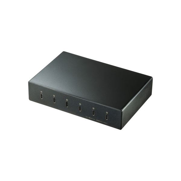 サンワサプライ USB Type-C充電器(6ポート・合計18A・高耐久タイプ) ACA-IP81 送料無料！