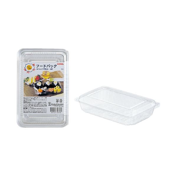 （まとめ）サンナップ フードパック お弁当平型M 10組（×50セット） 送料無料！