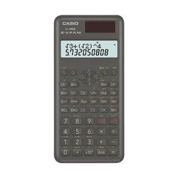 （まとめ）カシオ 関数電卓 10桁2行ハードケース付 FX-290A-N 1台【×5セット】 送料無料！