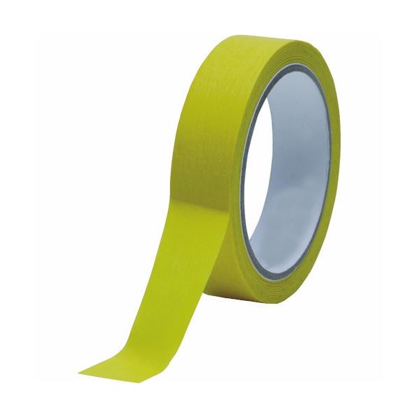 (まとめ) TRUSCO 耐熱マスキングテープ クレープ紙 高耐水性 6mm×50m TM-WP-6 1パック(2巻) 【×50