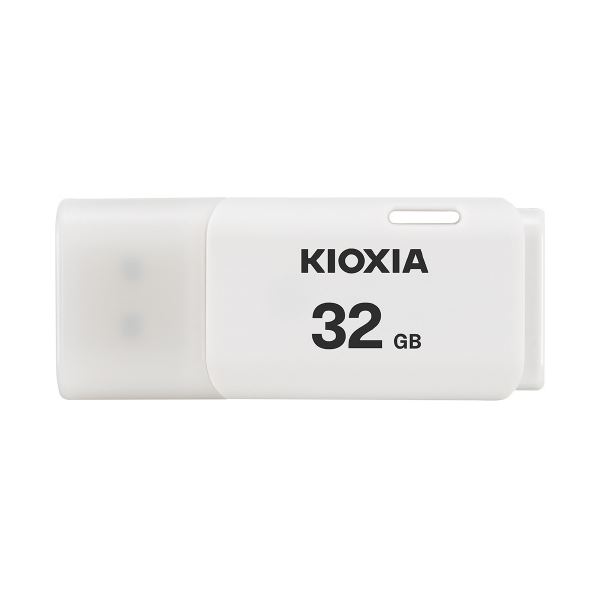 (まとめ) KIOXIA トランスメモリー U202 32GB ホワイト KUC-2A032GW 【×5セット】 送料無料！