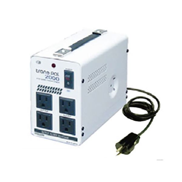 スワロー電機 受注生産 ダウントランス 変圧器 240V→100V/2000W PAL-2000IP 送料無料！