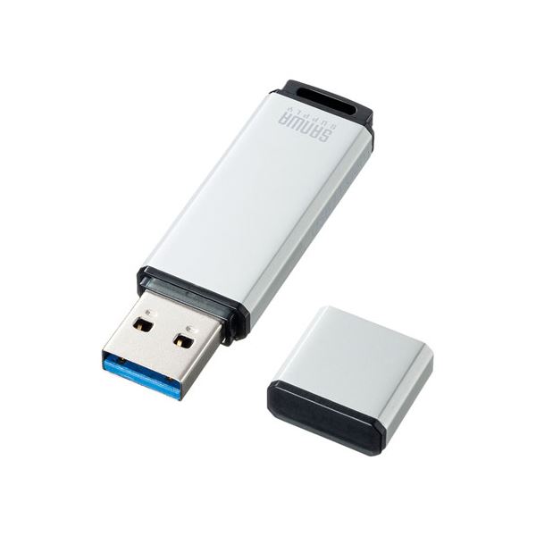 サンワサプライ USB3.1 Gen1 メモリ UFD-3AT64GSV 送料込！