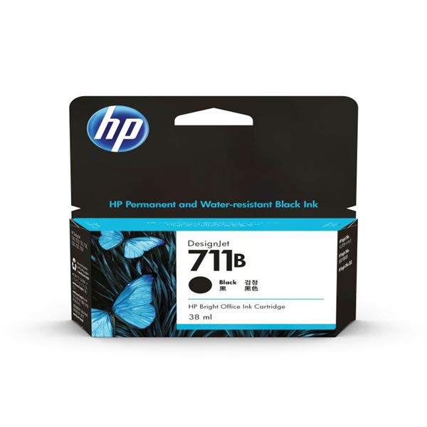 HP（Inc.） HP711B インクカートリッジ ブラック 38ml 3WX00A 送料無料！