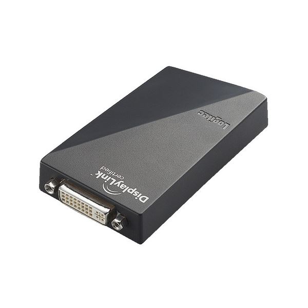 (まとめ）ロジテック USB対応 マルチディスプレイアダプタ QWXGA対応 DVI-I29pinメス LDE-WX015U 1