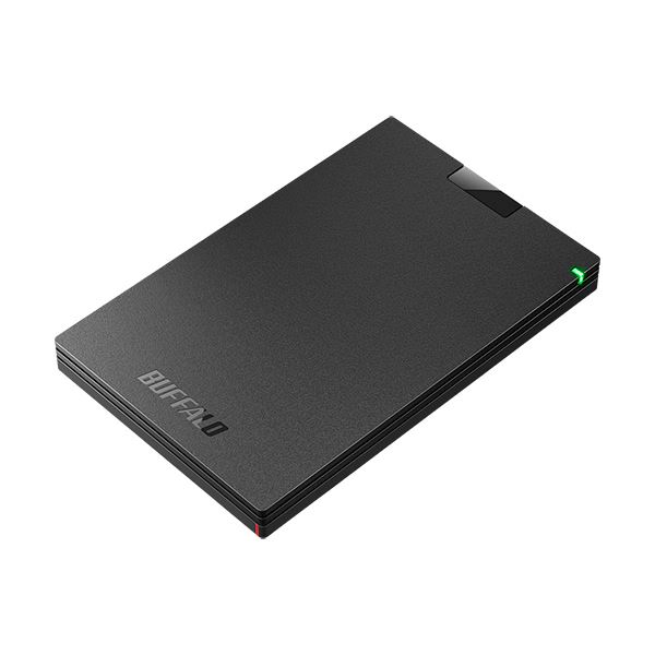 バッファロー MiniStationUSB3.1(Gen.1)対応 ポータブルHDD 500GB ブラック HD-PCG500U