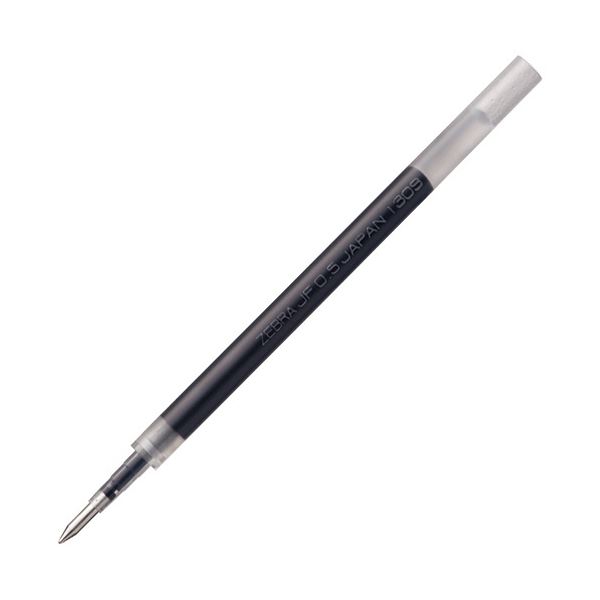 (まとめ) ゼブラ ゲルインクボールペン 替芯 JF-0.5芯 ボール径：0.5mm ブルーブラック サラサ用 RJF5-FB