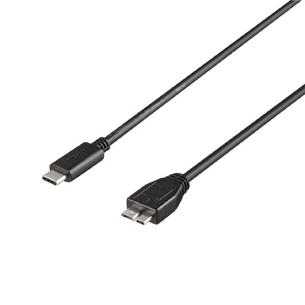 バッファロー（サプライ） USB3.2 Gen2 ケーブル C-microB 1m ブラック BU3CMB10BK