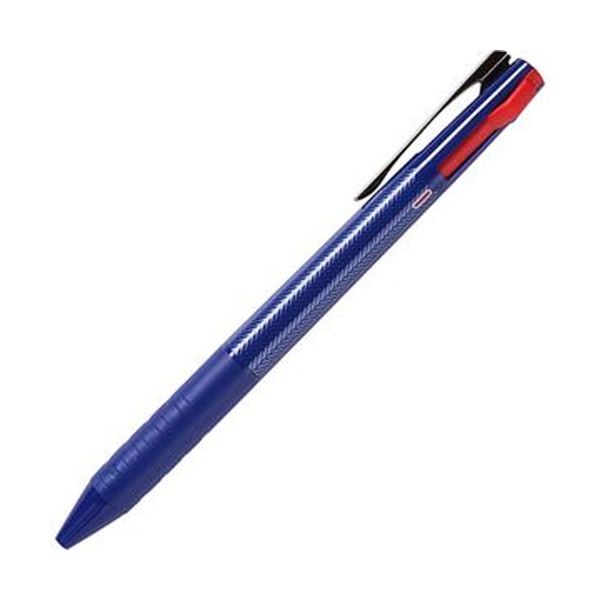 （まとめ）三菱鉛筆 ジェットストリーム3色ボールペン スリムコンパクト 0.5mm（軸色：ネイビー）SXE3JSS05.9 1本